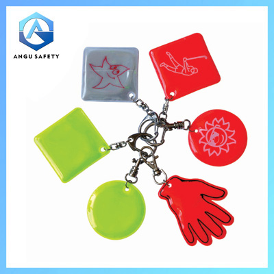 PVC Reflective Keychain